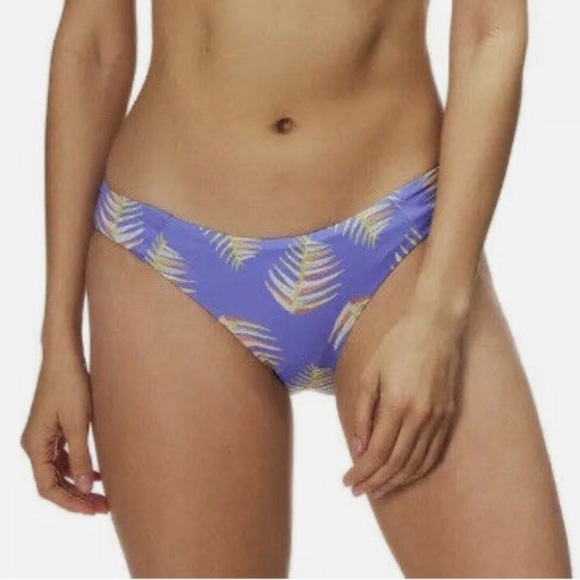 Patagonia NWT  Sunamee Bottoms Palms of My Heart Purple Bikini Bottom S,M,L - Picture 1 of 9